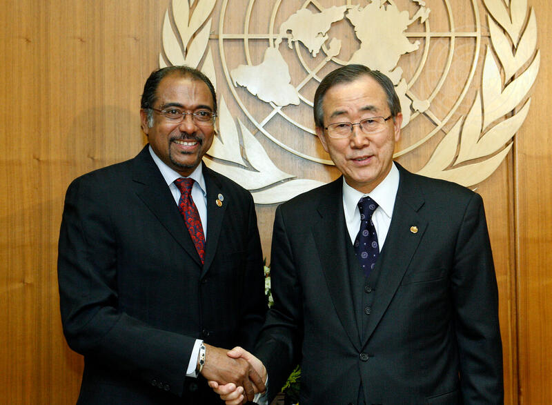 Secretary-General Meets New UNAIDS Executive Director