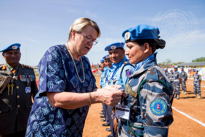 Medal Parade for UNMISS Police Officers