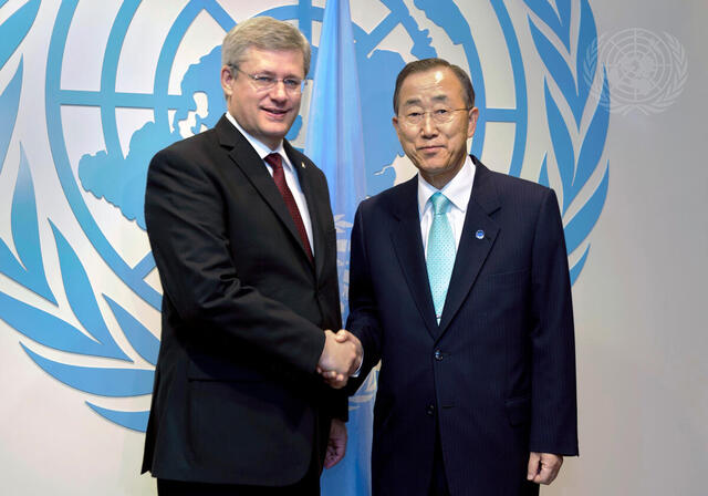 Secretary-General Meets Prime Minister of Canada