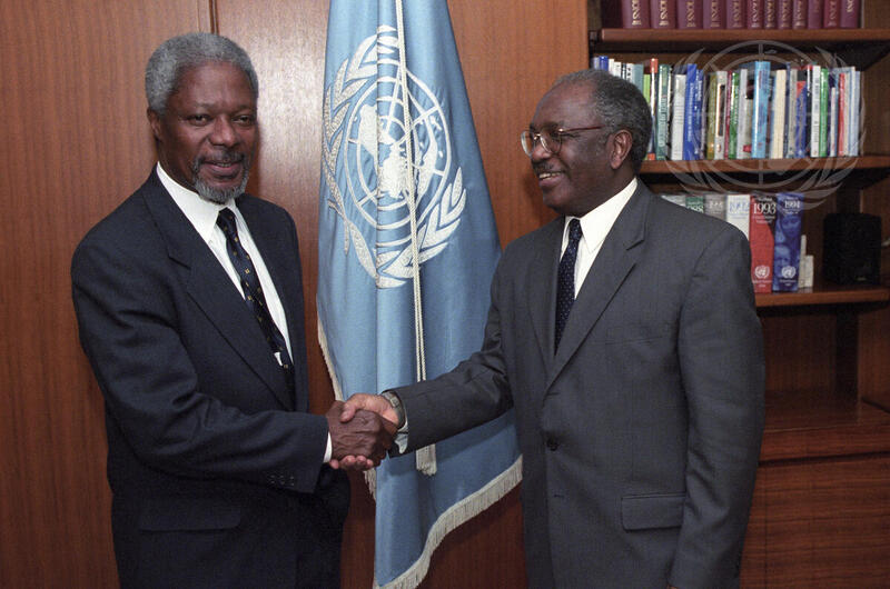 Secretary-General Meets with Chairman of Group of 77