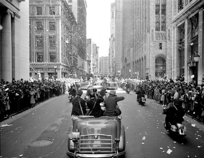 Truman Arrives to San Francisco Conference