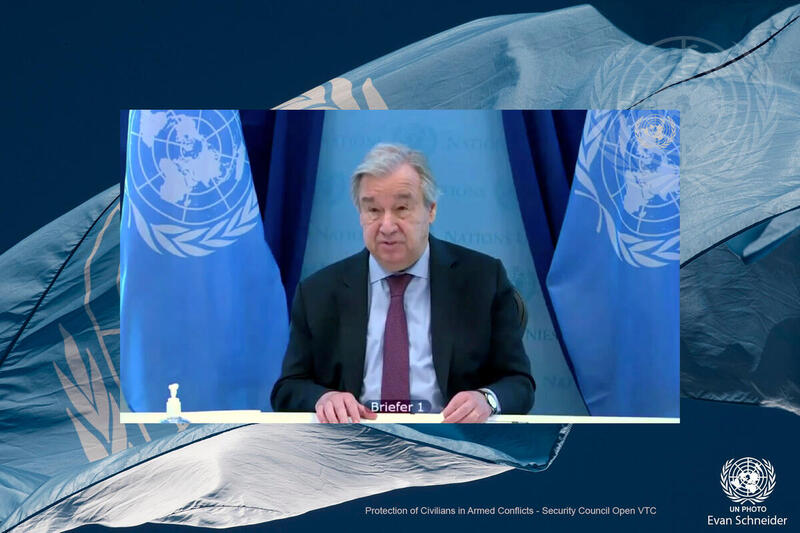 Security Council Members Hold Open Videoconference in Connection with Protection of Civilians in Armed Conflicts