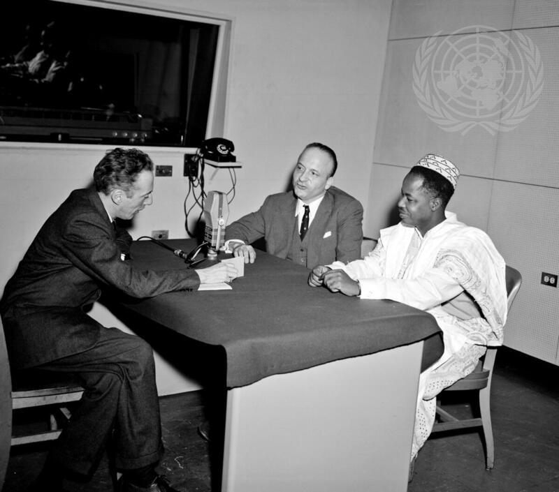 UN Radio Interviews Delegates from France and French Cameroons