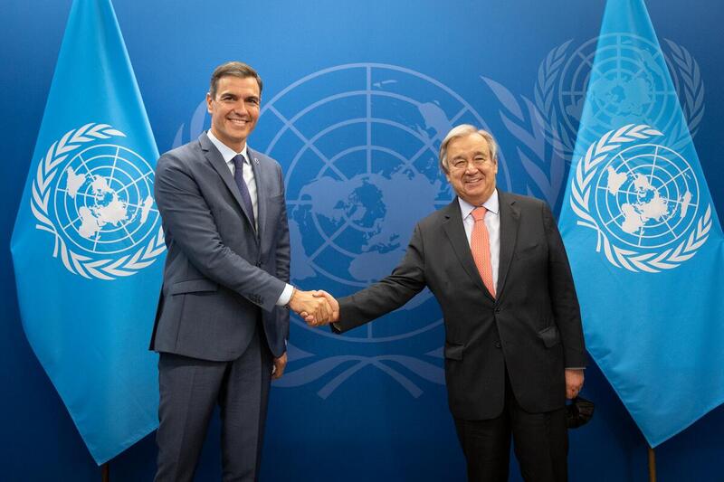 Secretary-General Meets with President of Government of Spain
