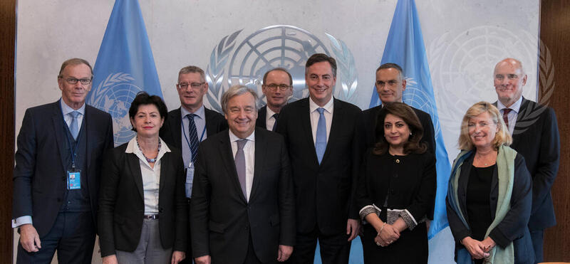 Secretary-General Meets Delegation of EU Parliament's Committee on Foreign Affairs and Subcommittee on Human Rights
