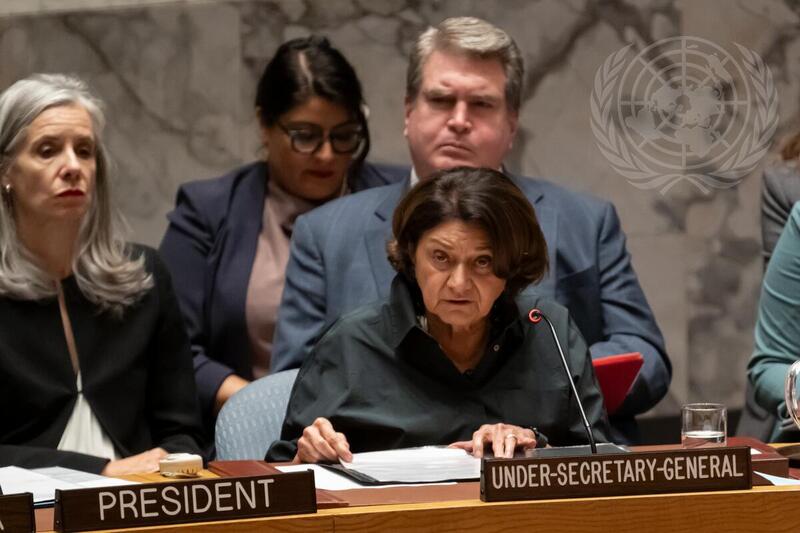 Security Council Meets on Situation in Middle East, Including Palestinian Question