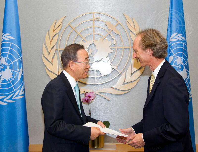 New Permanent Representative of  Norway Presents Credentials