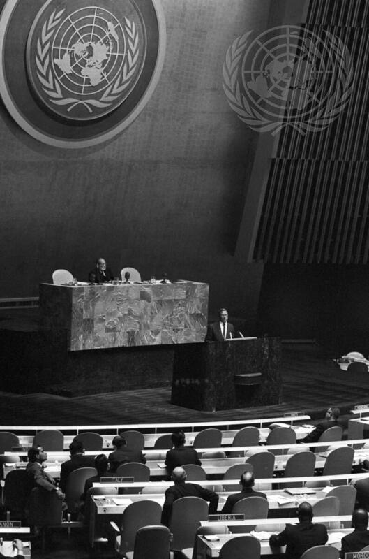 General Assembly Discusses Question of South Africa's Racial Policies