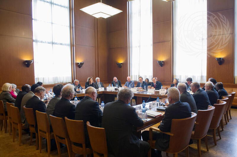 Secretary-General Meets Heads of UN Agencies in Geneva