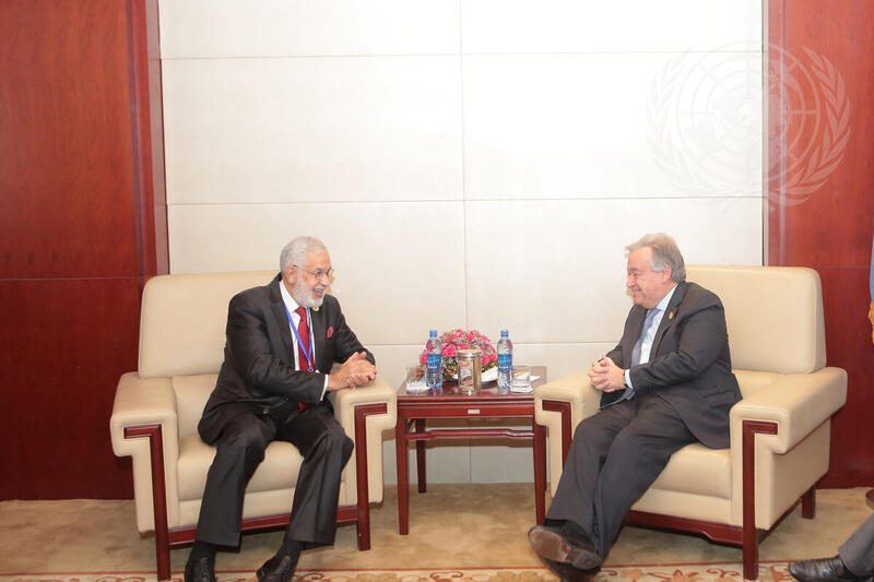 Secretary-General Meets Foreign Minister of Libya