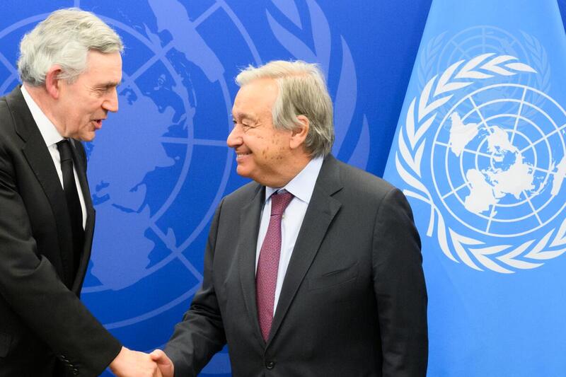 Secretary-General Meets with Special Envoy for Global Education