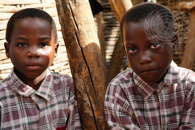 Children at Mwandama Millennium Village
