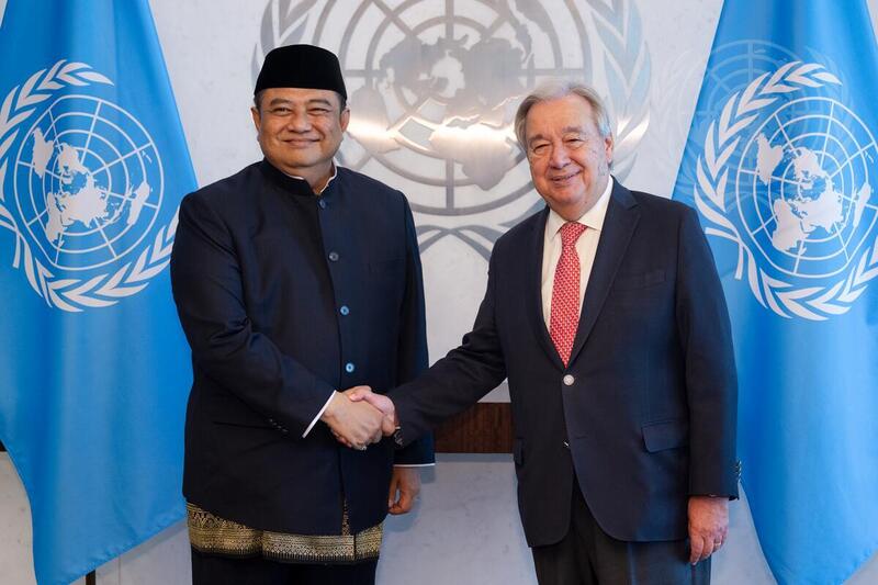 Permanent Representative of Indonesia Presents Credentials to Secretary-General