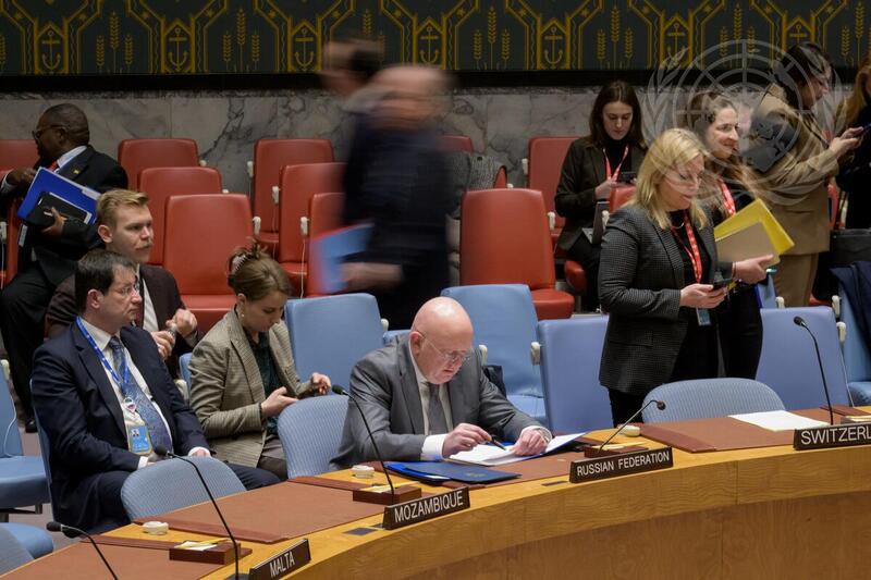 Security Council Meets on Maintenance of Peace and Security of Ukraine