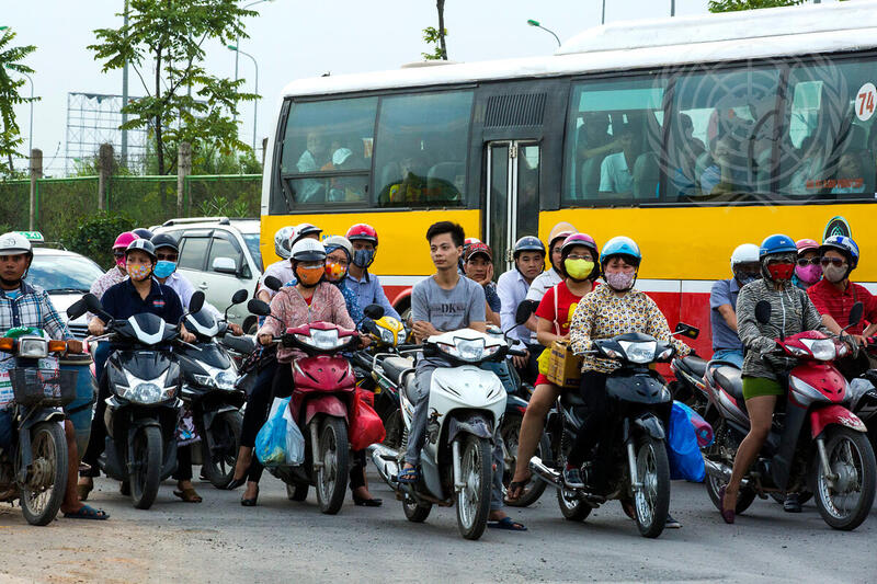 Scene from Hanoi, Viet Nam
