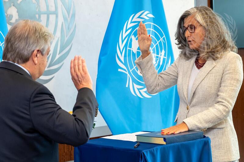 Swearing-in Ceremony for Executive Director of UN-Habitat