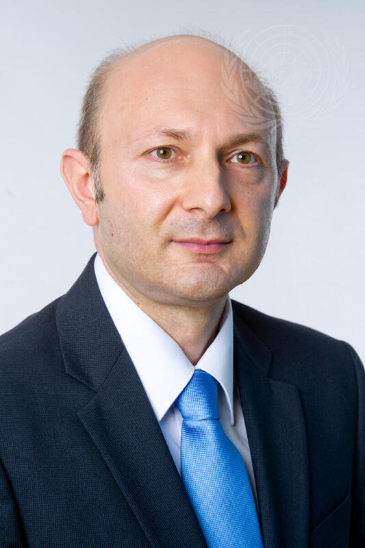 Portrait of New Permanent Representative of Georgia