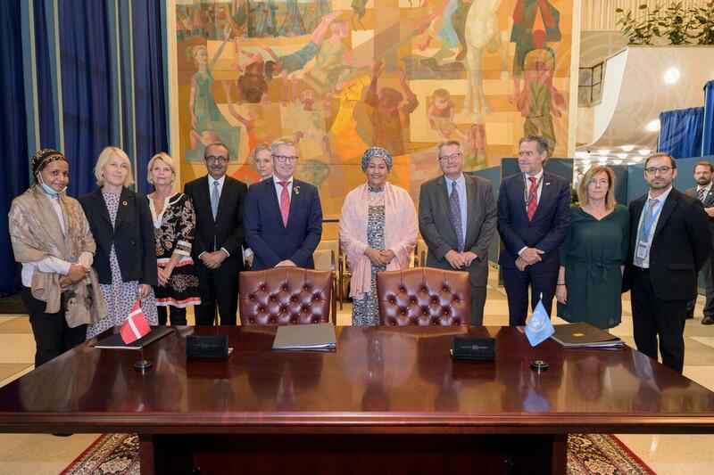 Deputy Secretary-General Signs ONE UN Agreement with Denmark