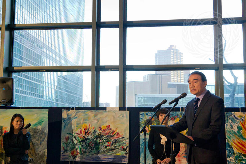 Exhibition Opening for Paintings by Chinese Artist Hongtao Li