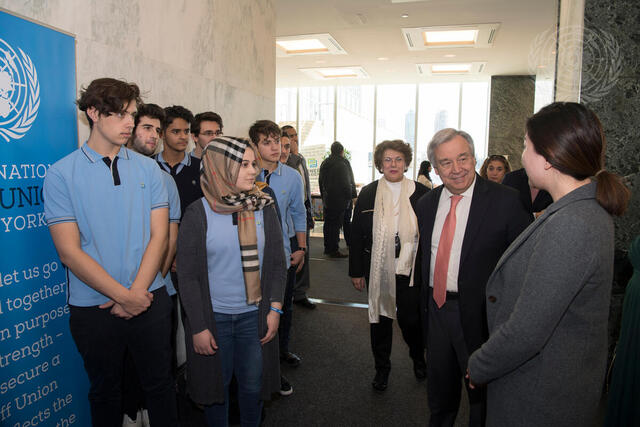 Secretary-General Attends Fundraising Event for Syrian Refugees