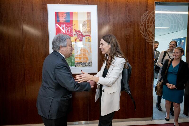 Secretary-General Meets Fellow of Conservation International