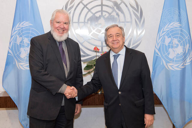 Secretary-General Meets Director of Diplomatic Academy of Chile