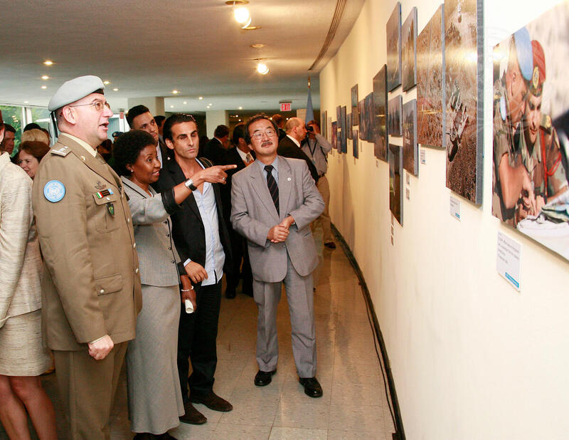 UNIFIL Exhibit Opens at UN Headquarters