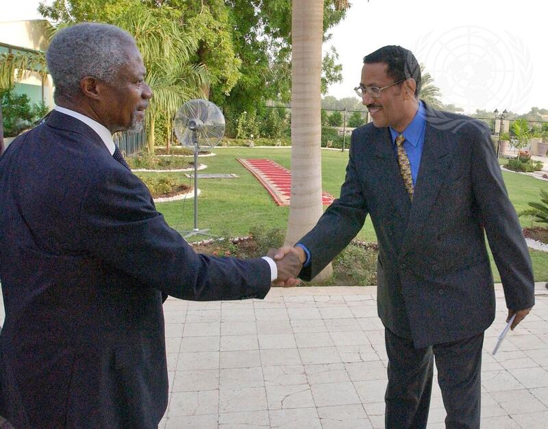 Secretary-General Meets with Vice President of Sudan