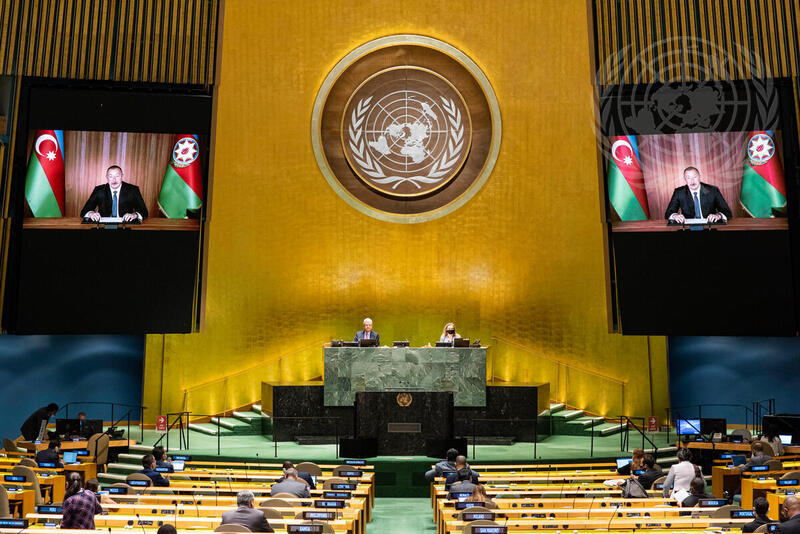 President of Azerbaijan Addresses General Assembly Debate
