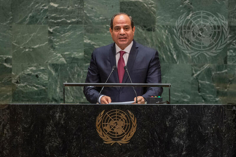 President of Egypt Addresses General Assembly
