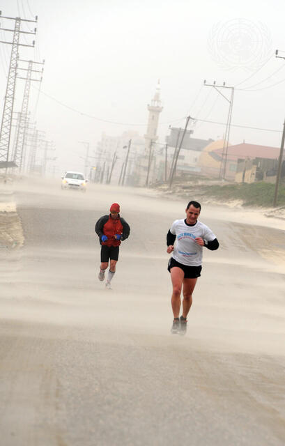 UN Kicks Off Second Annual Marathon in Gaza