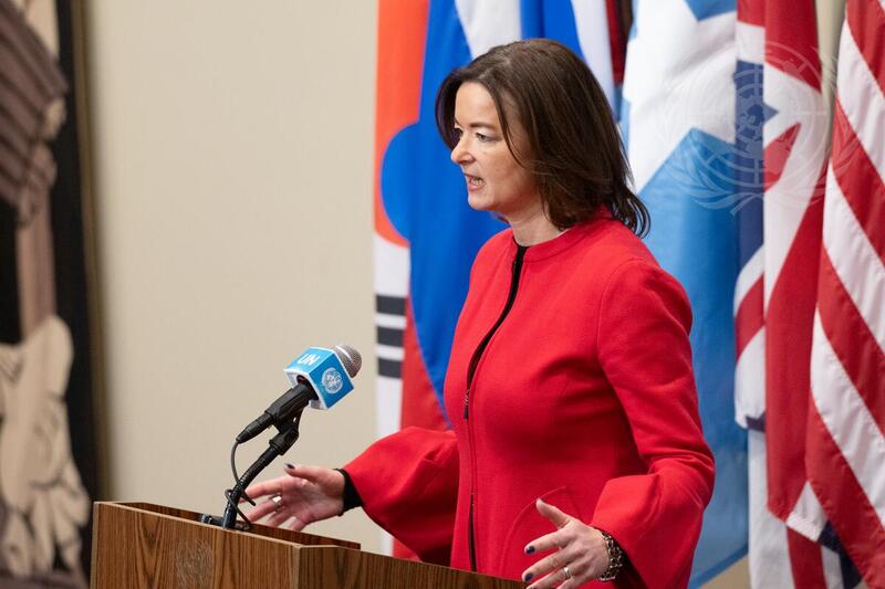 Deputy Prime Minister of Slovenia Briefs Press on Situation in Middle East