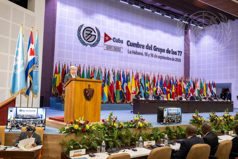 Secretary-General Addresses G-77 Summit