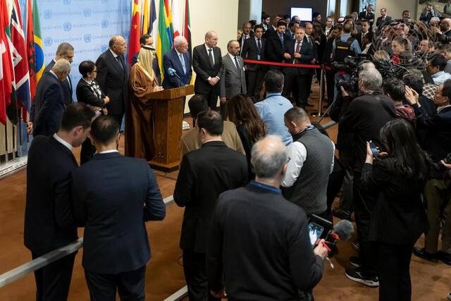 Press Briefing by Members of Ministerial Committee Assigned by Joint Arab-Islamic Extraordinary Summit