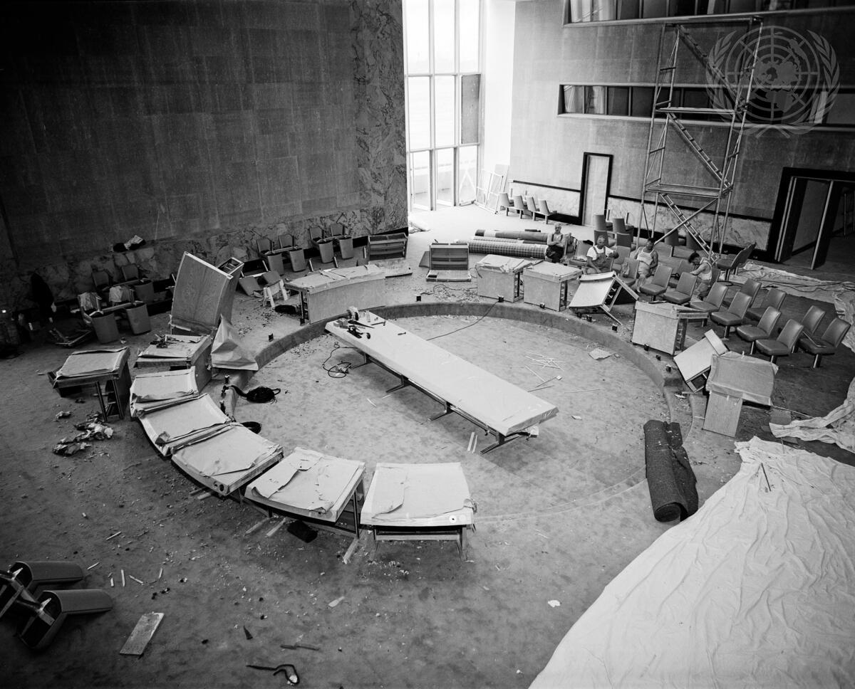 Construction of the New UN Headquarters