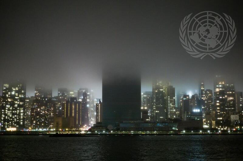 UN Headquarters Turns Off Lights to Commemorate Earth Hour
