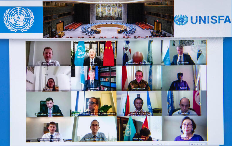 Security Council Members Hold Open Videoconference on Adoption in ...