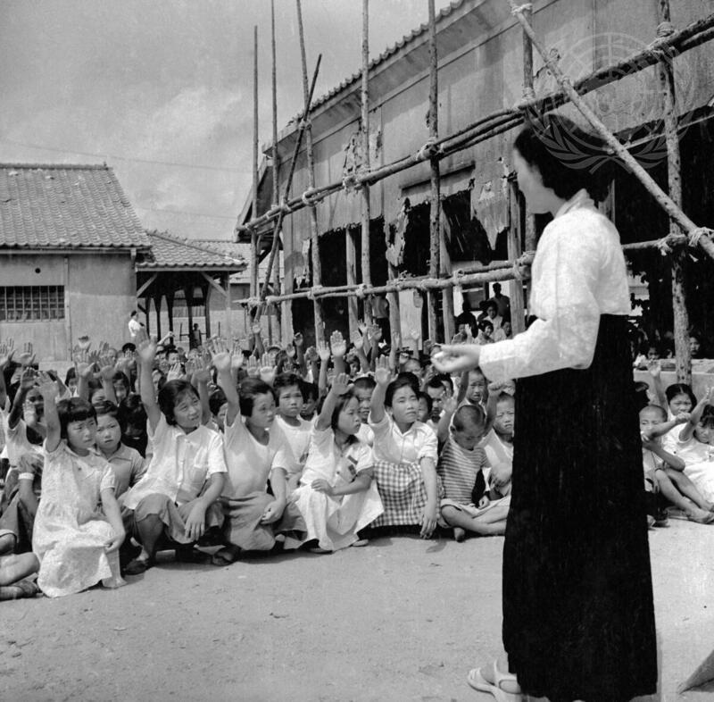 Open-Air Class in Korea