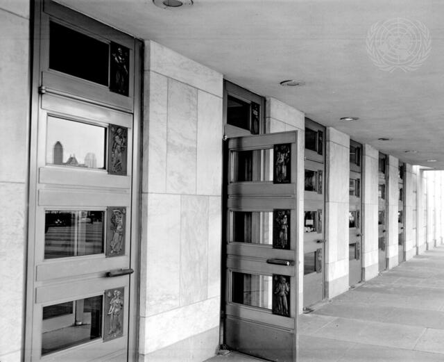 Public Entrance to UN Headquarters