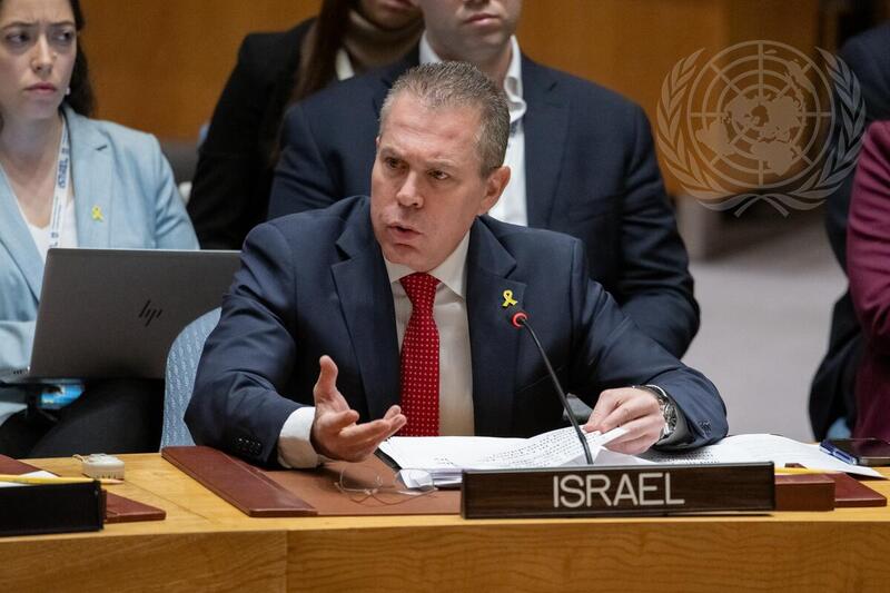 Security Council Meets on Situation in Middle East, Including Palestinian Question