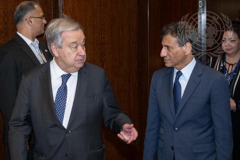 Secretary-General Meets with His Special Representative for Iraq and Head of UNAMI