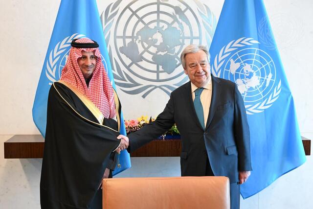 Secretary-General Meets with Minister of Tourism of Saudi Arabia
