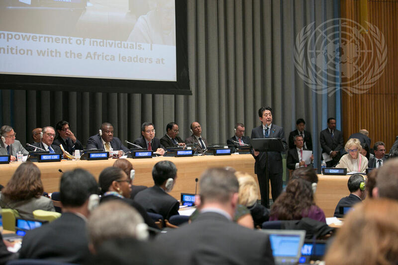 Prime Minister of Japan Addresses Opening of MDGs Event