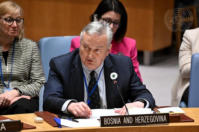 Security Council Meets on Situation in Bosnia and Herzegovina