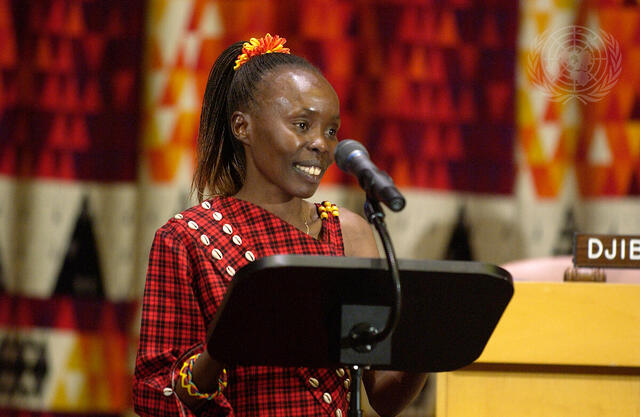 Tegla Loroupe Speaks at International Year of Sport and Physical Education Special Event