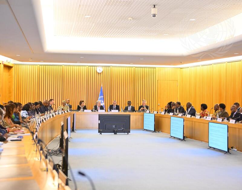 Secretary-General Meets with UN Country Team in Addis Ababa