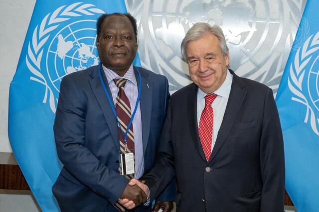 Secretary-General Meets Vice-President of Darfur Bar Association