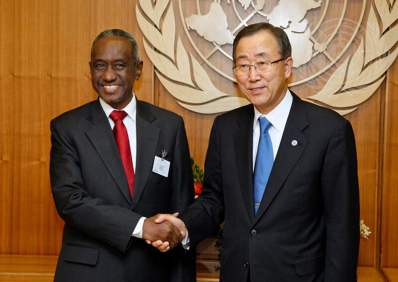 Secretary-General Meets Vice-President of Sudan