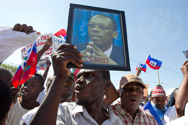 Arisitide Returns to Haiti After Seven Years Exile
