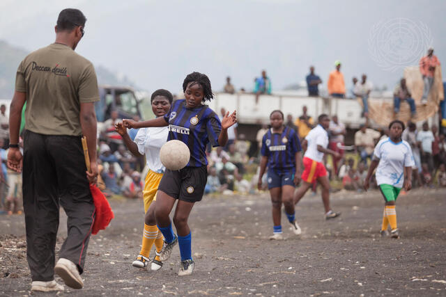 MONUSCO Organizes Women&#039;s Football Tournament in Sake, North Kivu